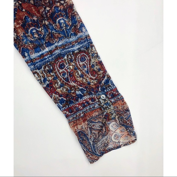 Chico's Indie Garden Paisley Print Blouse - Picture 11 of 15